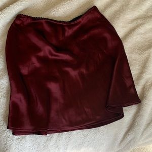 Altar’d State Silky Mini Skirt